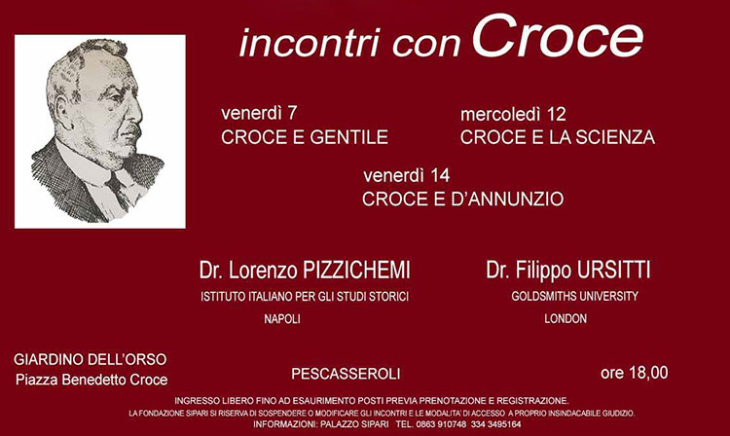 Incontri con Croce 2020 - I Edizione