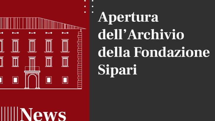 Apertura dell’Archivio della Fondazione Sipari