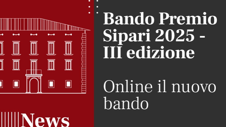 Online il nuovo bando della III edizione del Premio Sipari